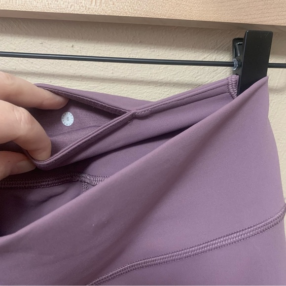 Lululemon Awakening Tight *Taryn Toomey Collection 25" Dusty Mauve Size 6 W5AOKS - Picture 14 of 15